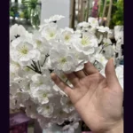 گل مصنوعی مدل شاخه شکوفه گلریزه - تصویر 6