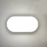 چراغ حیاطی پرتو درخشان مدل واترپروف IP65 طرح روکار بیضی - تصویر 7