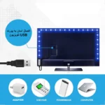 ریسه ال ای دی لومینوس طرح یو اس بی مدل USB GAMING طول 5 متر - تصویر 7