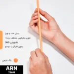 چراغ نيونی دیواری آرن تیم طرح بستنی کد 2 - تصویر 4