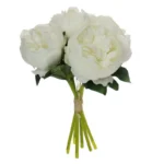 گل مصنوعی مدل دسته گل پیونی 6 شاخه کد PA_1026 - تصویر 4