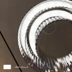 لوستر نورکیا مدل دو حلقه کاردی - تصویر 6