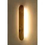 چراغ دیواری مدل ترمو چوبی کد CURVE-40 - تصویر 2