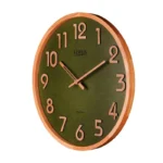 ساعت دیواری کوارتز لوتوس مدل WD-1326-WAL/GREEN