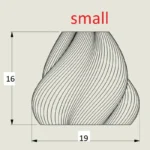 لوستر سقفی مدرن مدل خامه ای small 01 - تصویر 5