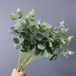 گل مصنوعی مدل بوته اکالیپتوس کد ZAF_1404 - تصویر 3