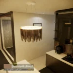 لوستر نورکیا مدل تک حلقه قندیلی کد 1R-40G - تصویر 9