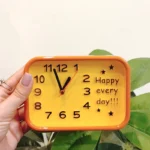 ساعت رومیزی عقربه‌ای مدل HAPPY کد 2302 - تصویر 5