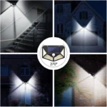 چراغ خورشیدی مدل 100 LED - تصویر 4