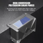 چراغ پارکی خورشیدی سولونیکس مدل LIGHTS مجموعه 4 عددی - تصویر 11