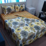 روکش لحاف مدل niki11 آبرنگی دو نفره سایز 220×210 سانتی متر - تصویر 7
