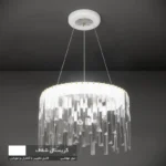 لوستر نورکیا مدل تک حلقه قندیلی کد 1R-40G - تصویر 11