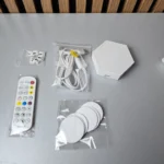 چراغ تزئینی مدل شش ضلعی Smart Light Panels بسته 6 عددی - تصویر 3
