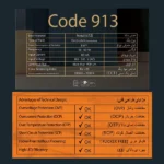 چراغ دیواری مدل دکوراتیو کد 913 - تصویر 6