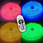 ریسه ال ای دی مدل شلنگی RGB طول 3 متر به همراه ریموت - تصویر 2