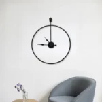 ساعت دیواری مدل فلزی کد D160