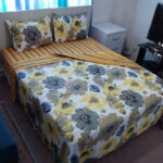روکش لحاف مدل آبرنگی niki11 دو نفره سایز 220×240 سانتی متر - تصویر 5