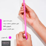 چراغ دیواری نئون دیزاین طرح Planet_PN - تصویر 8