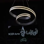 لوستر 2 شعله نورازما رشکان مدل tudeli/3lin.n - تصویر 2