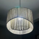 لوستر بافتنی مدل مدرن دوحجمی کد 4030 - تصویر 5