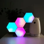 چراغ تزئینی مدل شش ضلعی Smart Light Panels بسته 6 عددی - تصویر 10
