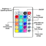 ریسه ال ای دی مدل RGB-remote طول 5 متر - تصویر 10