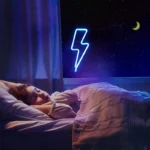 چراغ نئونی دیواری طرح صاعقه - تصویر 7