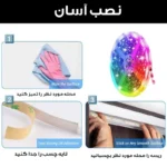 ریسه ال ای لومیز مدل SmartStrip-44key-40m bluetooth به همراه ریموت - تصویر 4