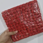 گل تزیینی فومی مدل توردار بسته 144 عددی - تصویر 10