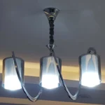 لوستر سه شعله نورهام مدل فنرى۳ - تصویر 13