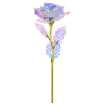 گل مصنوعی مدل شاخه گل رز کد DE-NZ329 - تصویر 2