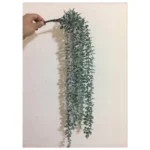 گل مصنوعی مدل آویز شمشاد برفی کد PAL.5550 - تصویر 3