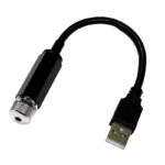 چراغ خواب مدل لیزری USB طرح کهکشانی - تصویر 5