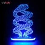 چراغ خواب طرح لامپ کم مصرف کد 1104 - تصویر 8