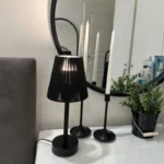 شمعدان نورهام مدل N1215 مناسب برای شمع قلمی مجموعه 2 عددی - تصویر 4