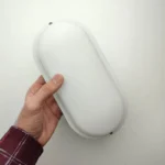 چراغ حیاطی پرتو درخشان مدل واترپروف IP65 طرح روکار بیضی - تصویر 4