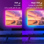 ریسه ال ای دی مدل RGB مولتی کالر بک لایت طول 3 متر - تصویر 6