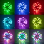 ریسه ال ای دی مدل فول کالر هوشمند بلوتوثی کد RGB IC usb 5v طول 10 متر - تصویر 8